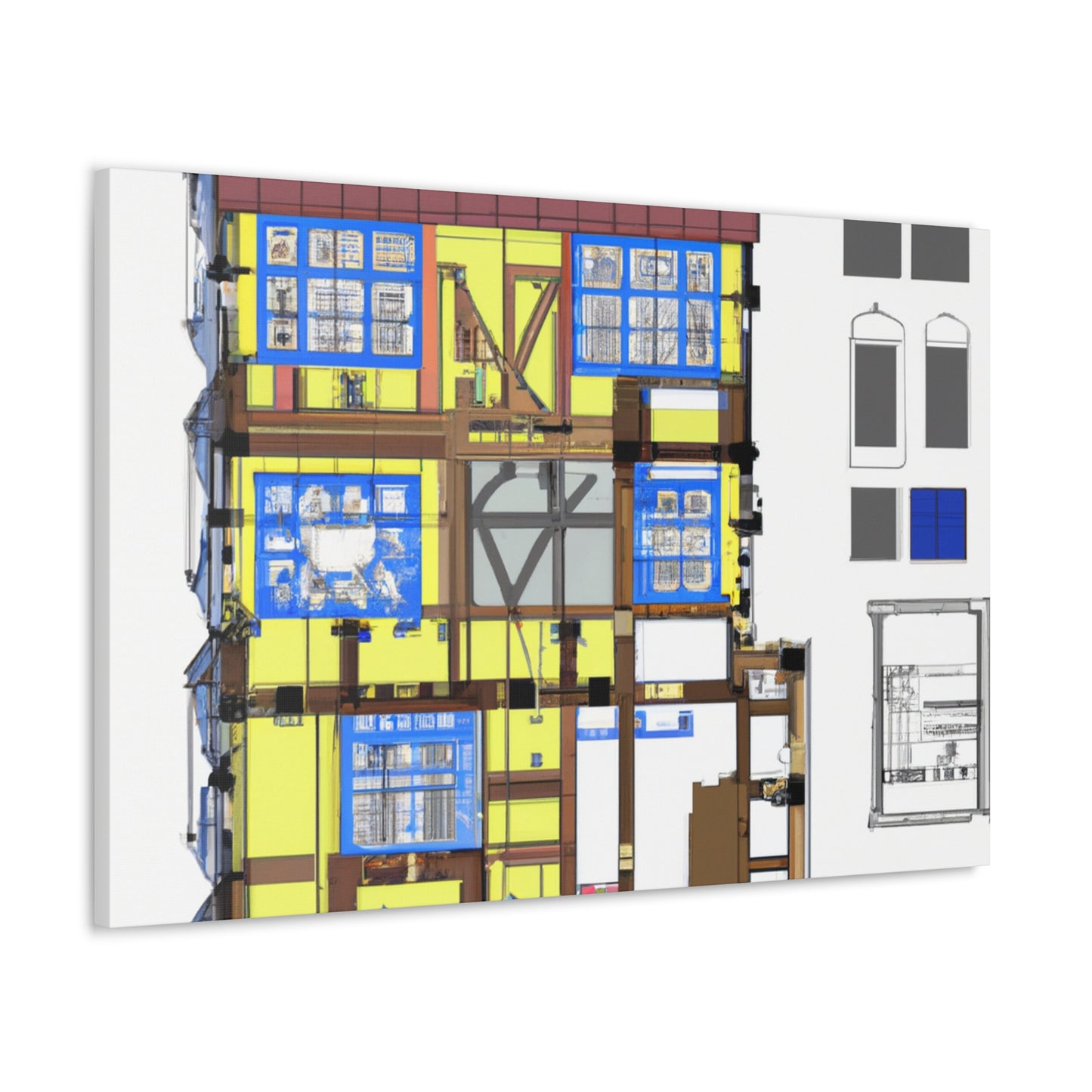 Albinoetta d'Asti - Canvas - Architectural