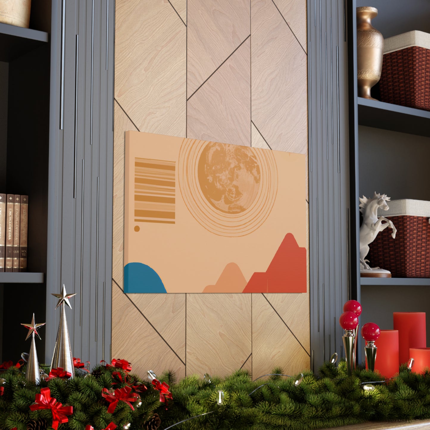 Earthy - Midcentury Canvas