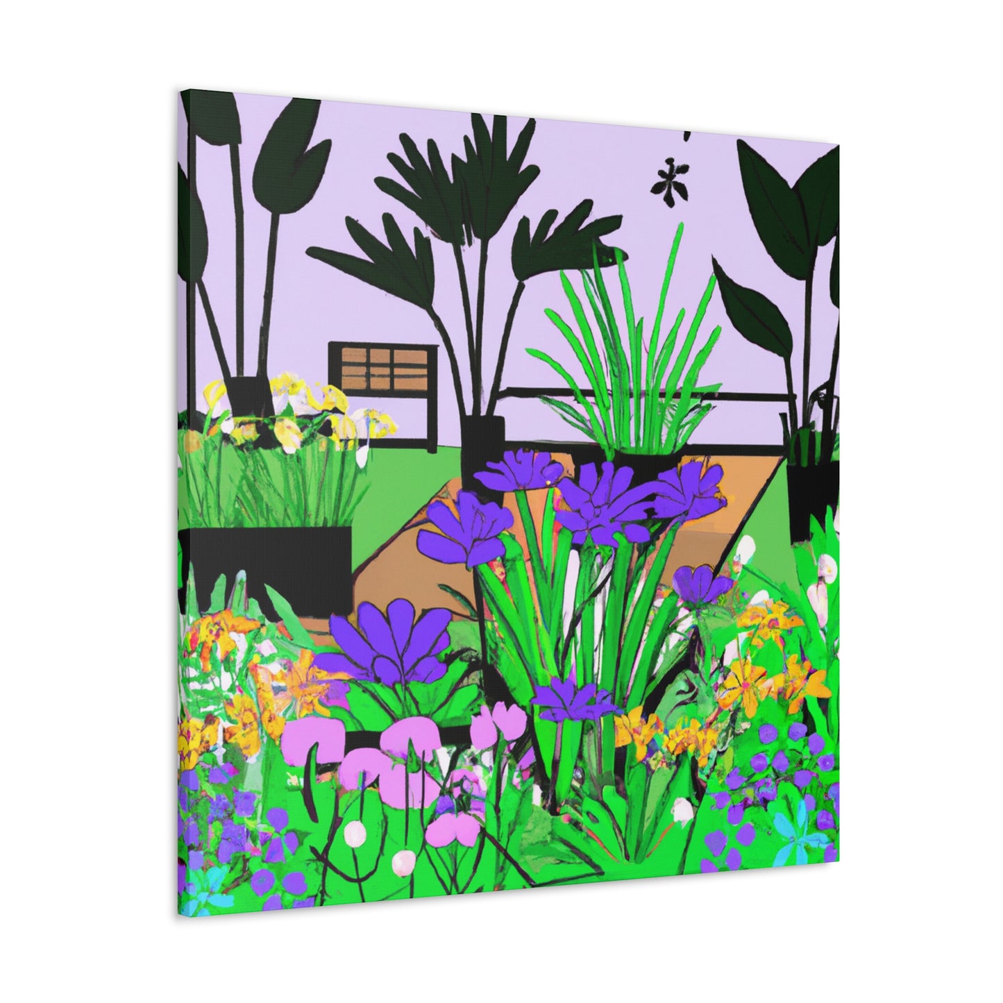 Gardenswept - Landscape - Canvas