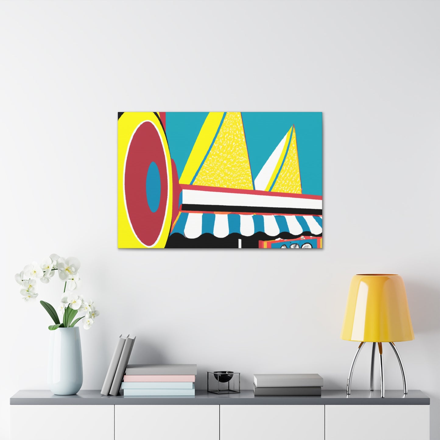 Sunshine Records - Canvas Pop Art