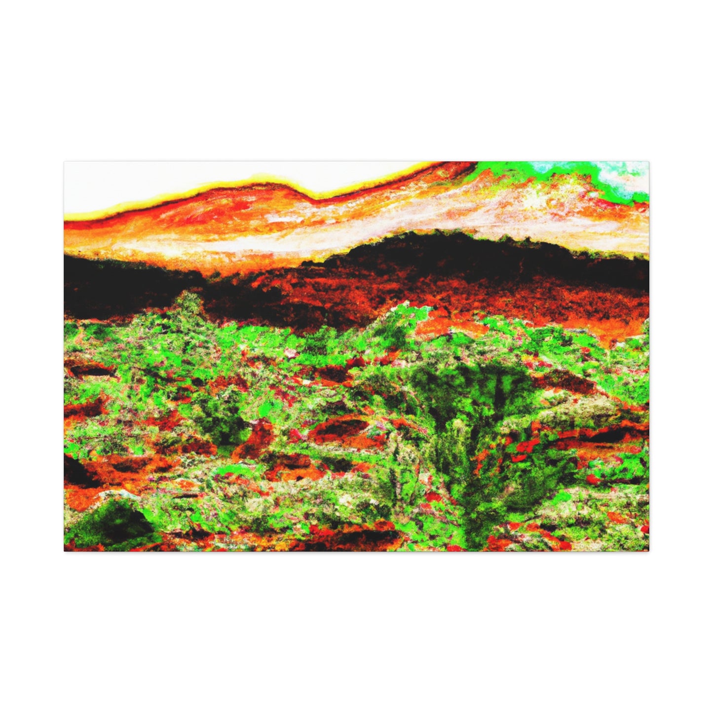 Sandscatter - Landscape - Canvas - Desert
