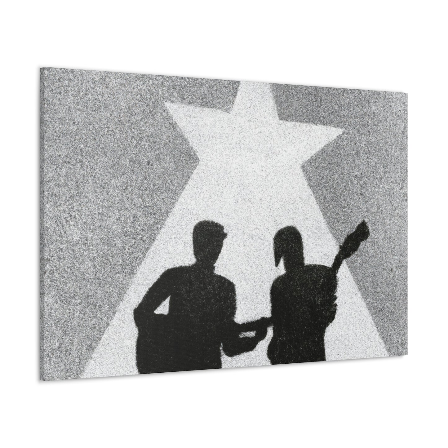 Hot Wax Records - Retro Music and Film Canvas