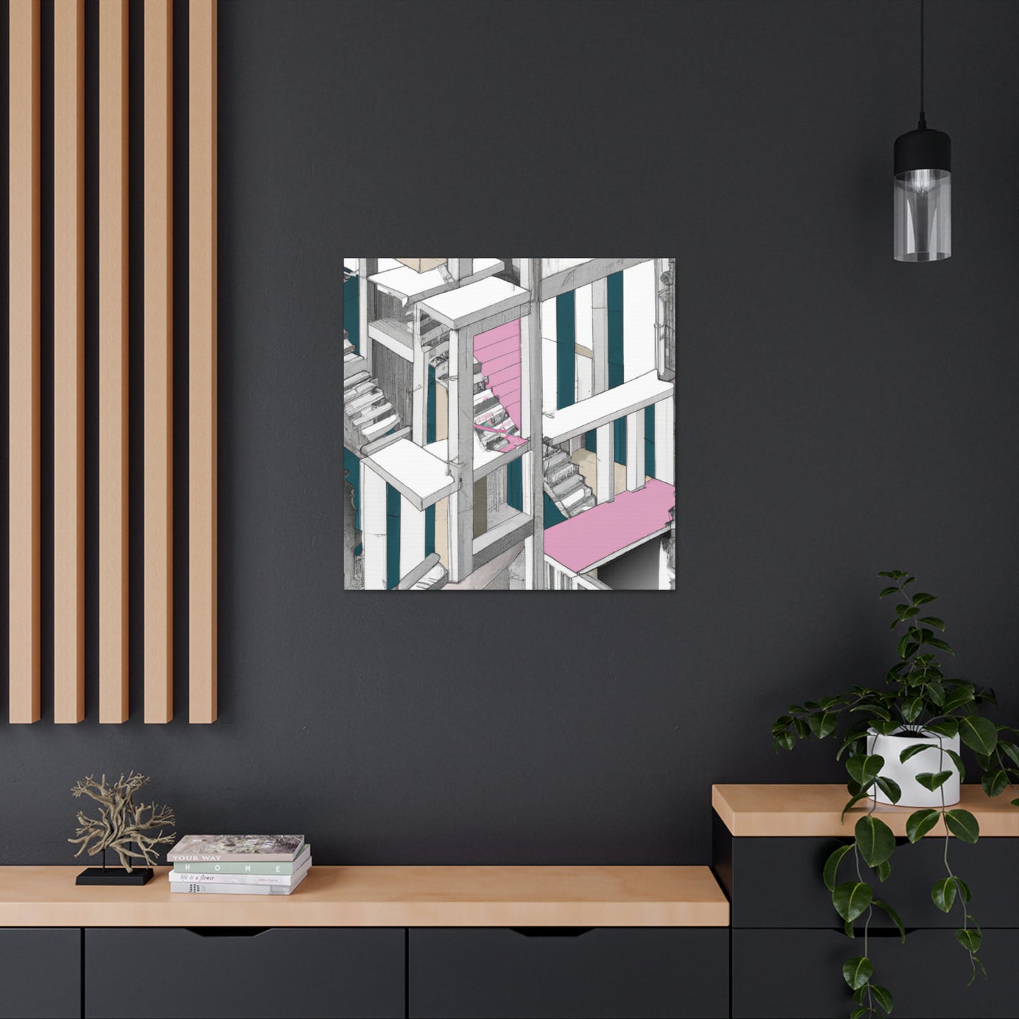 Jan Pinkmeer - Canvas - Architectural