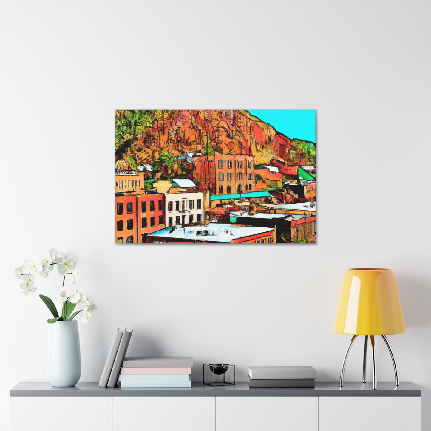 Sandstone Symphony - Architectural - Canvas