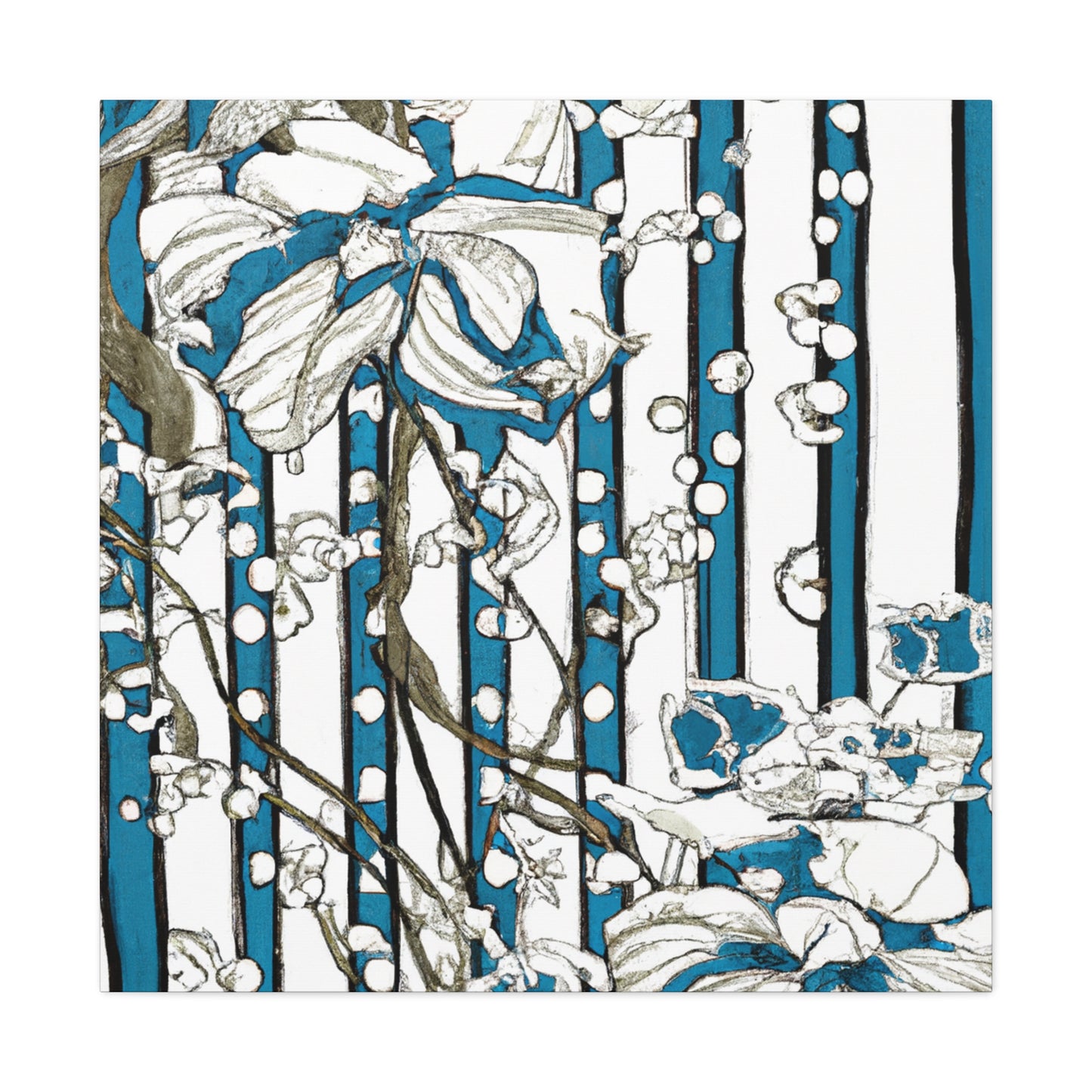Blossomastic - Floral - Canvas