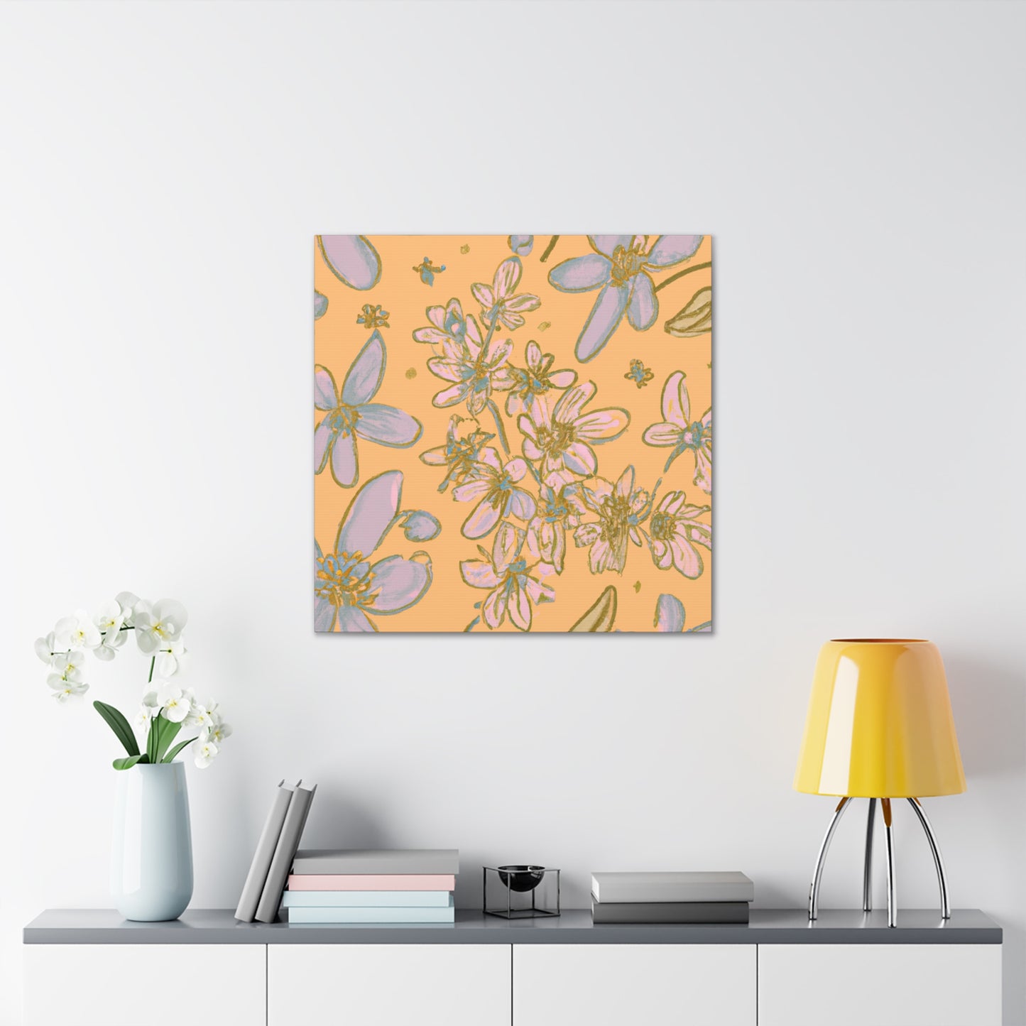 Astrum- Floral - Canvas