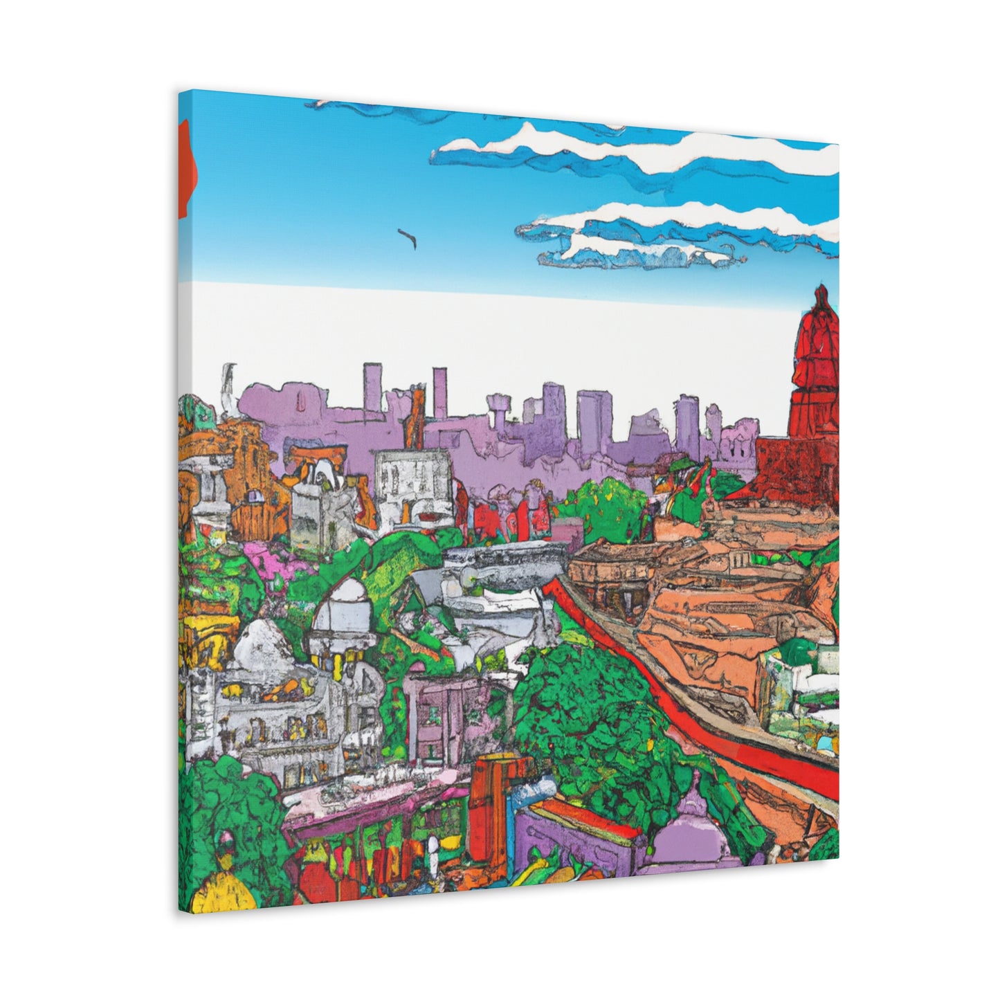 Palace of Wonders - Destination India - Canvas
