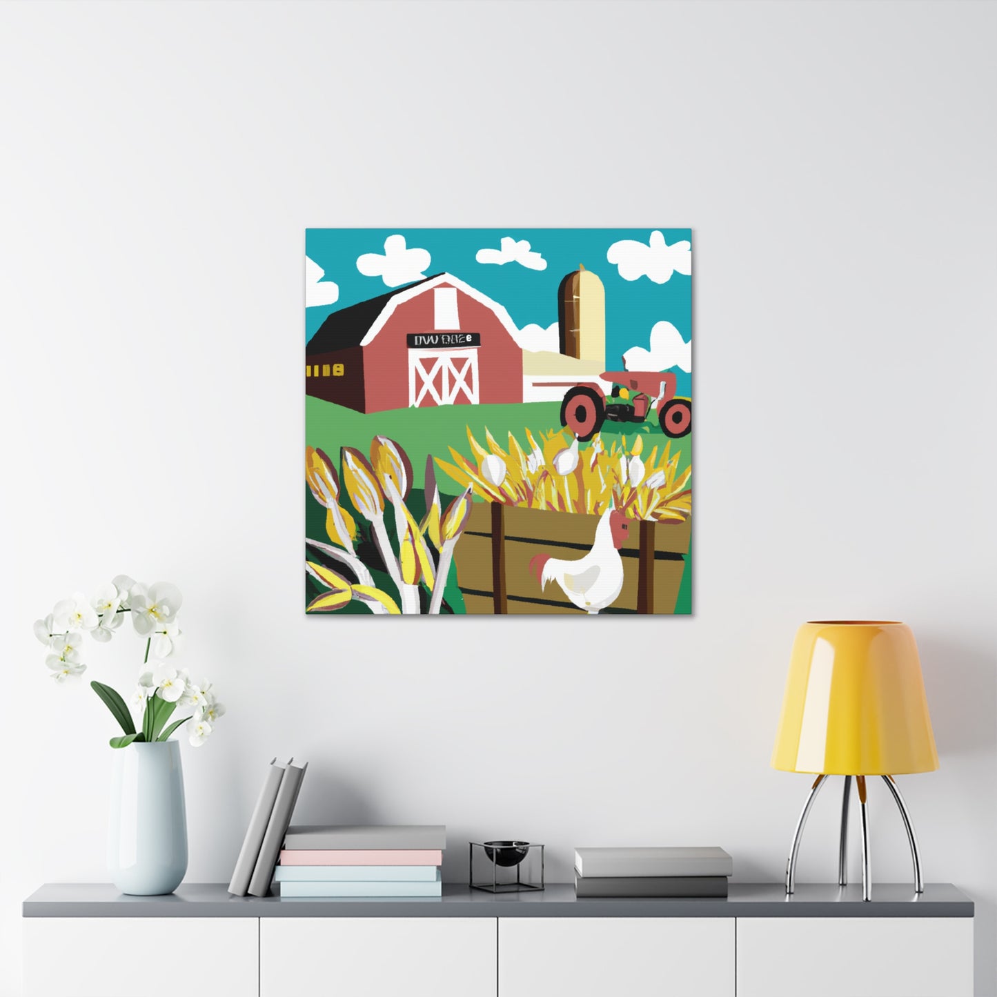 Hopscotchtopia - Amusement - Canvas