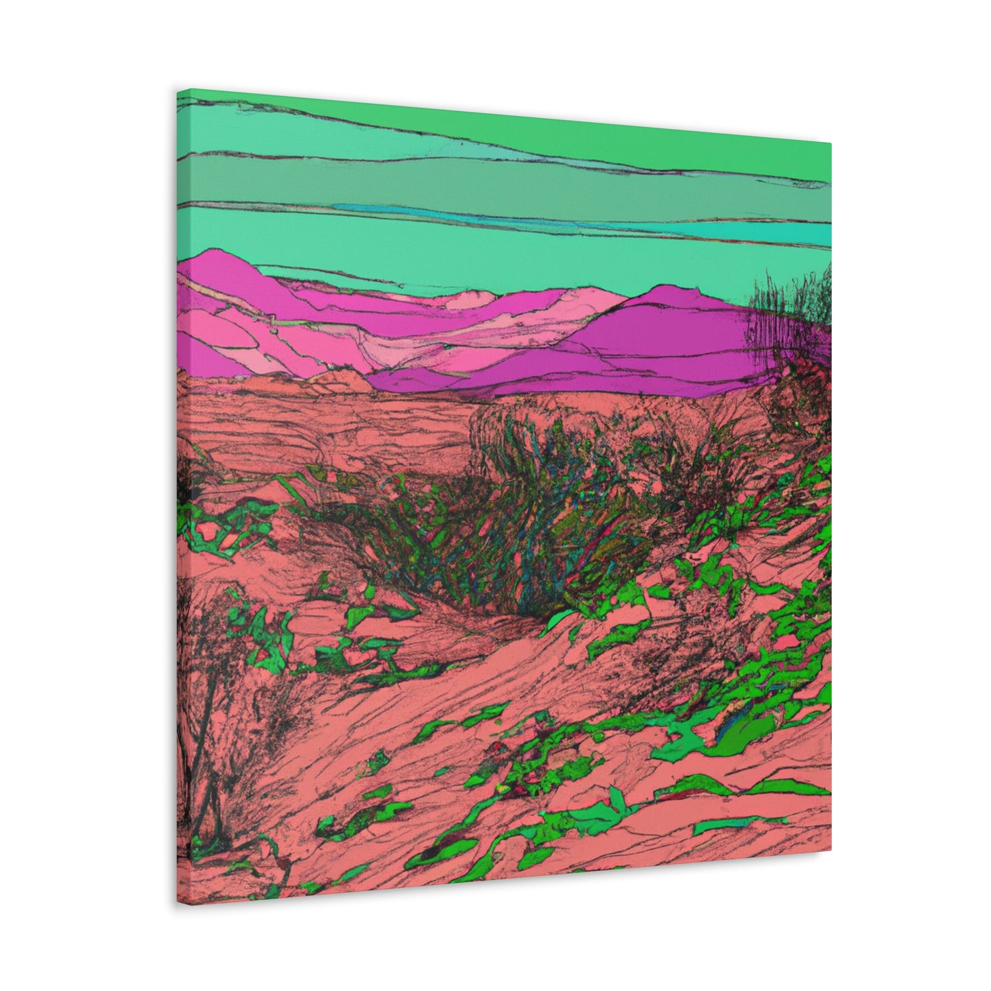 Sandstorm-Landscape - Canvas