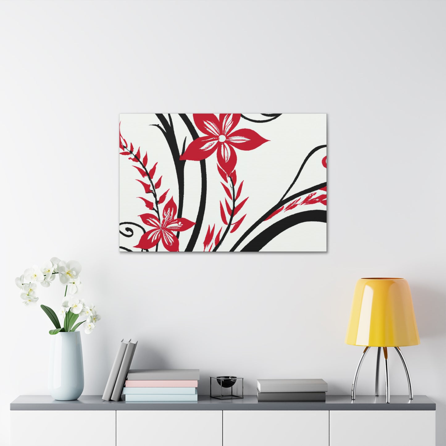 Blissful buds - Floral - Canvas