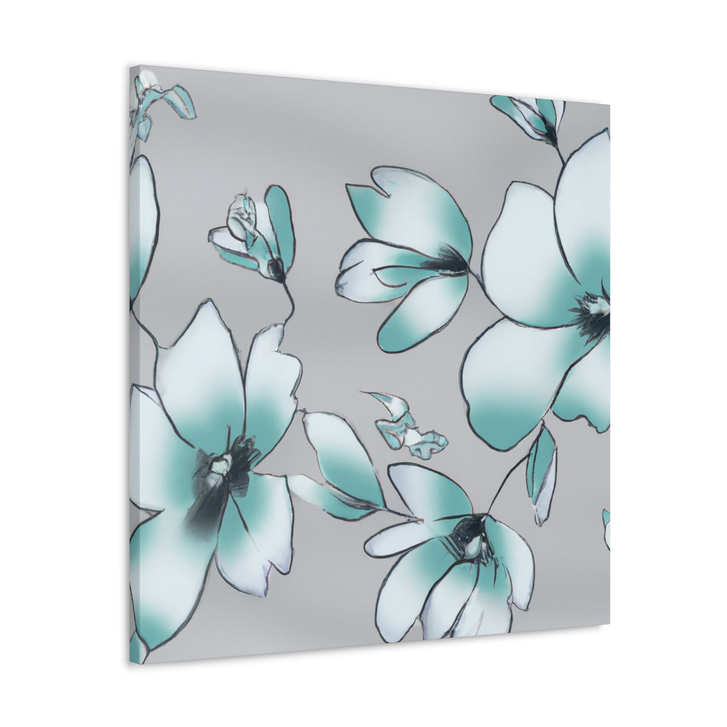 Blushburst - Floral - Canvas