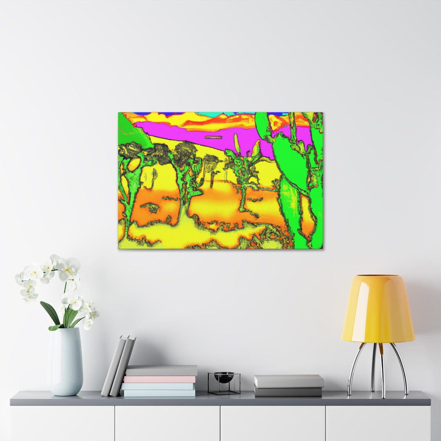 Parched Horizon- Landscape - Canvas
