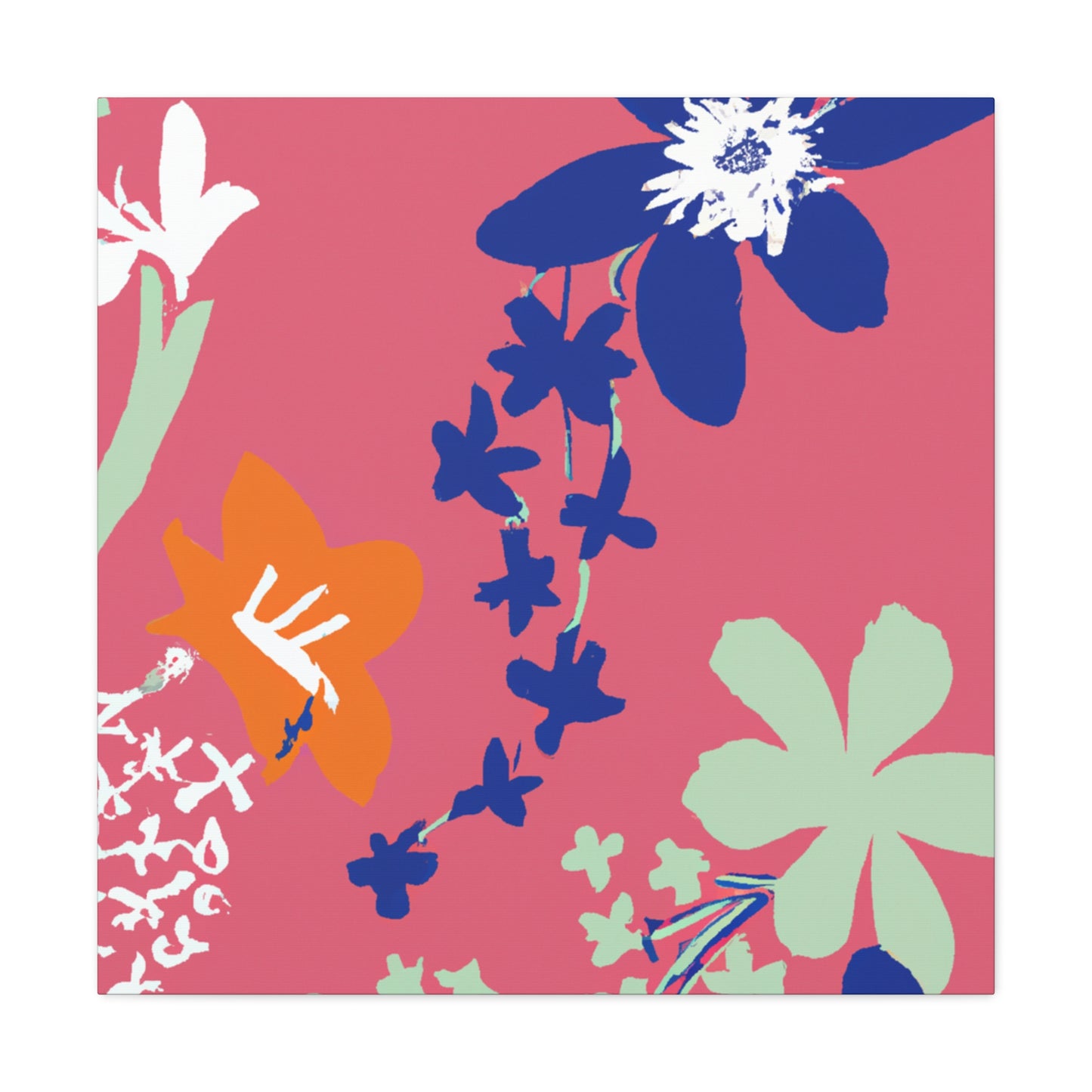 Blooming Petals - Floral Canvas