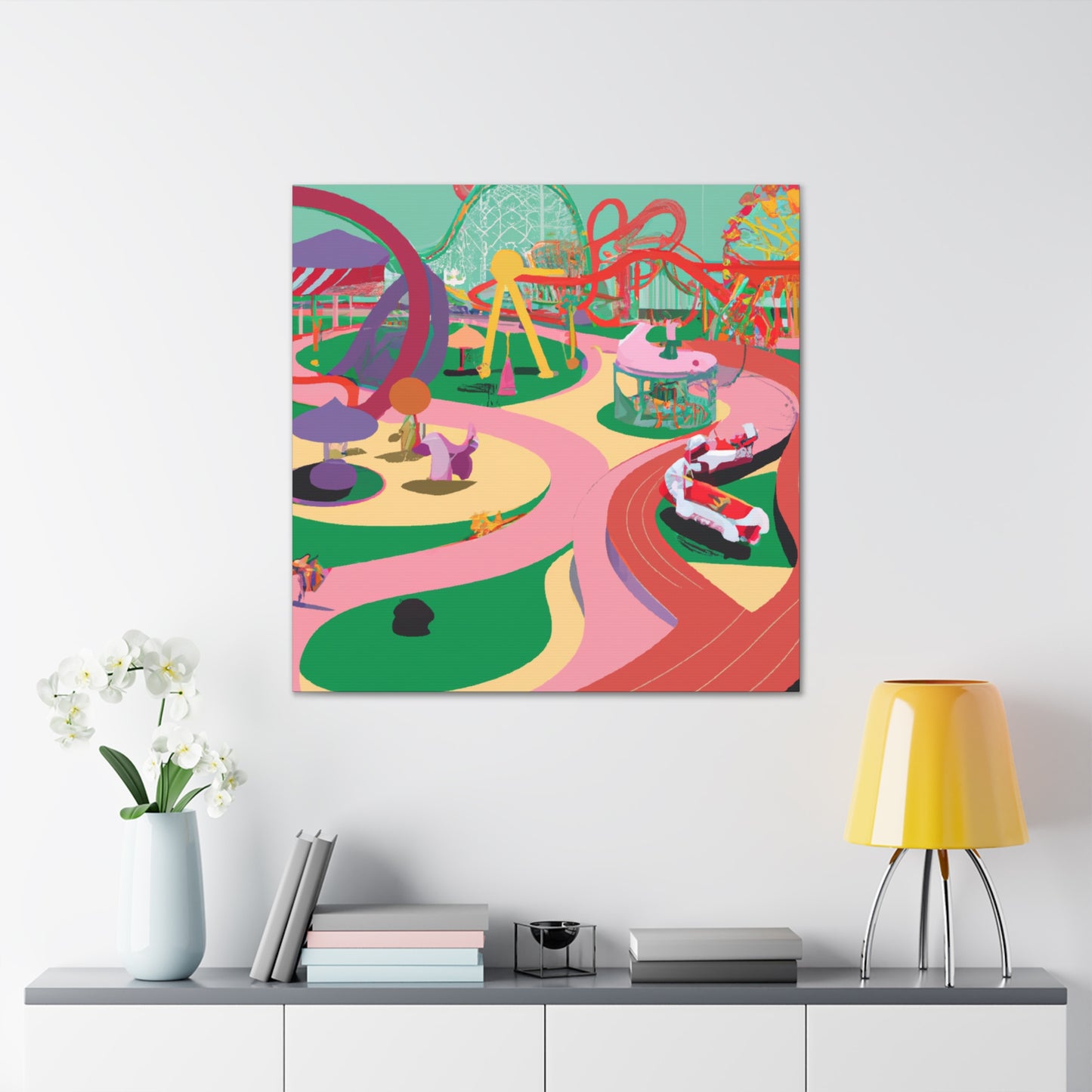 Dreamland - Amusement - Canvas