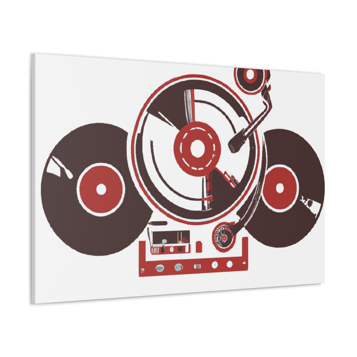 The Vinyl Emperors - Retro Music and Film Canvas