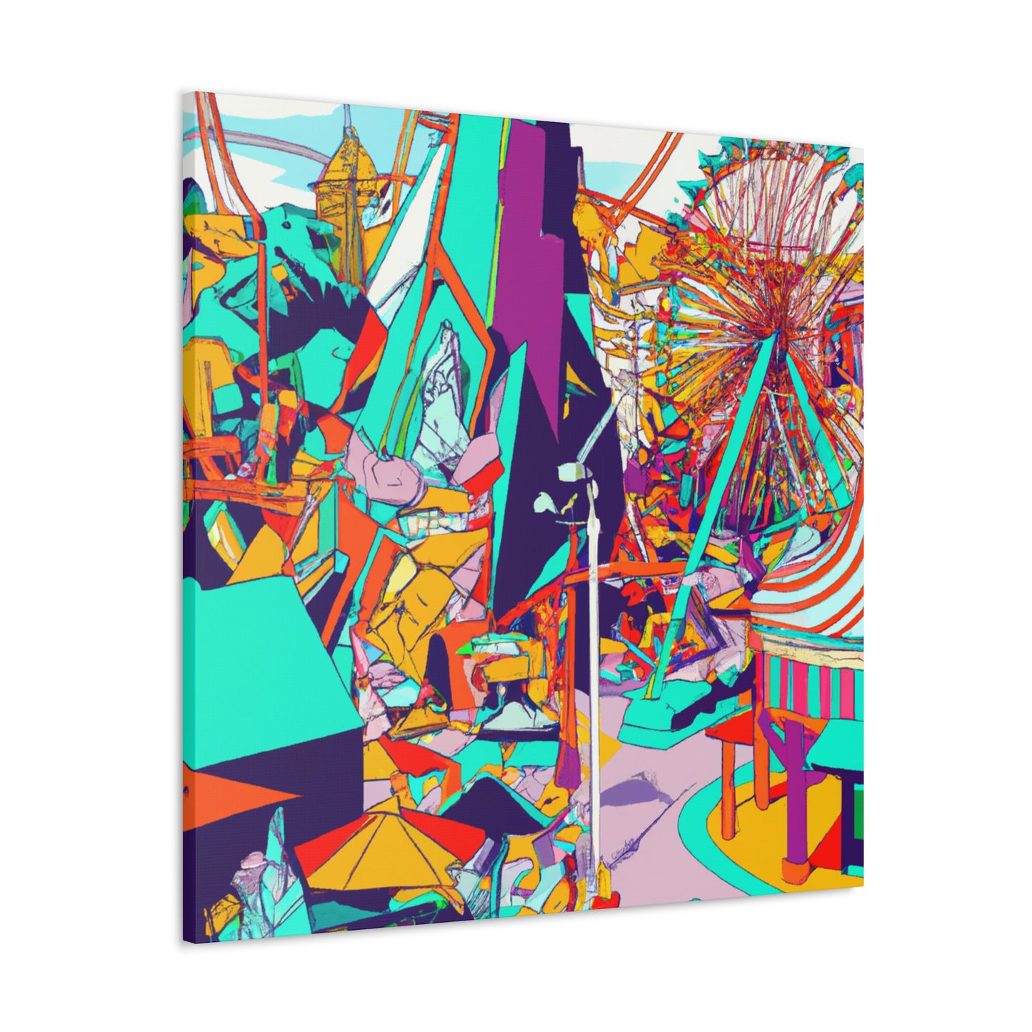 The Grand Carousel - Amusement - Canvas
