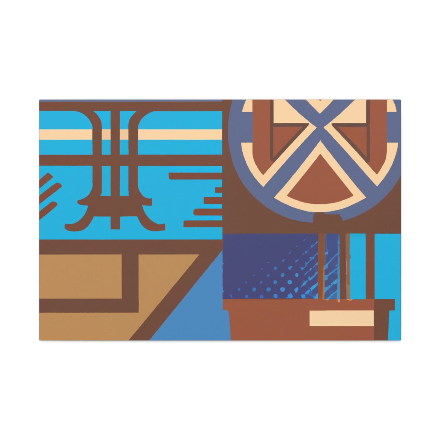 Vintage Curves - Midcentury - Canvas