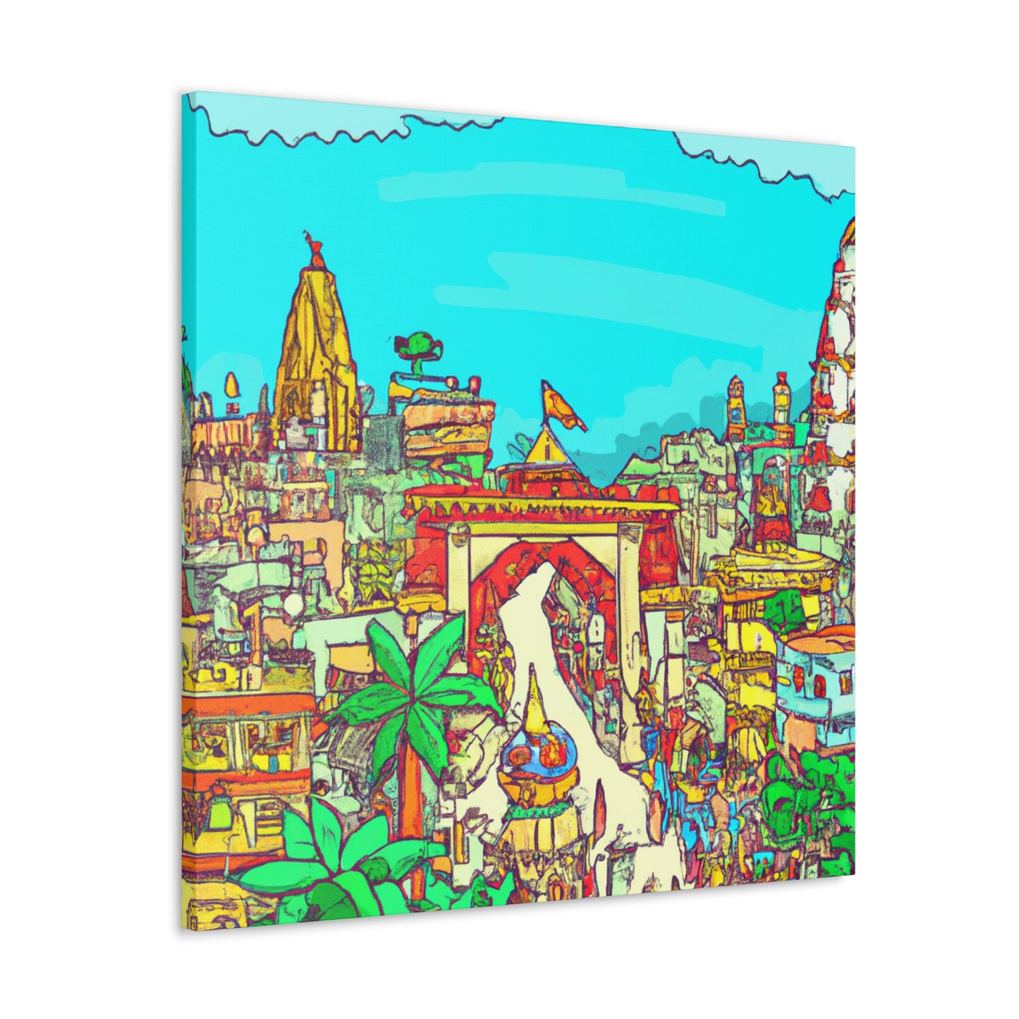 Drishti - Destination India - Canvas