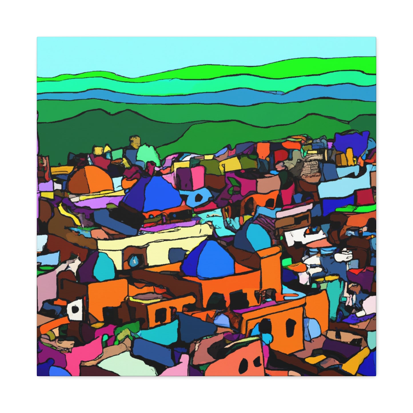 Erhane Osni - Morraco - Canvas