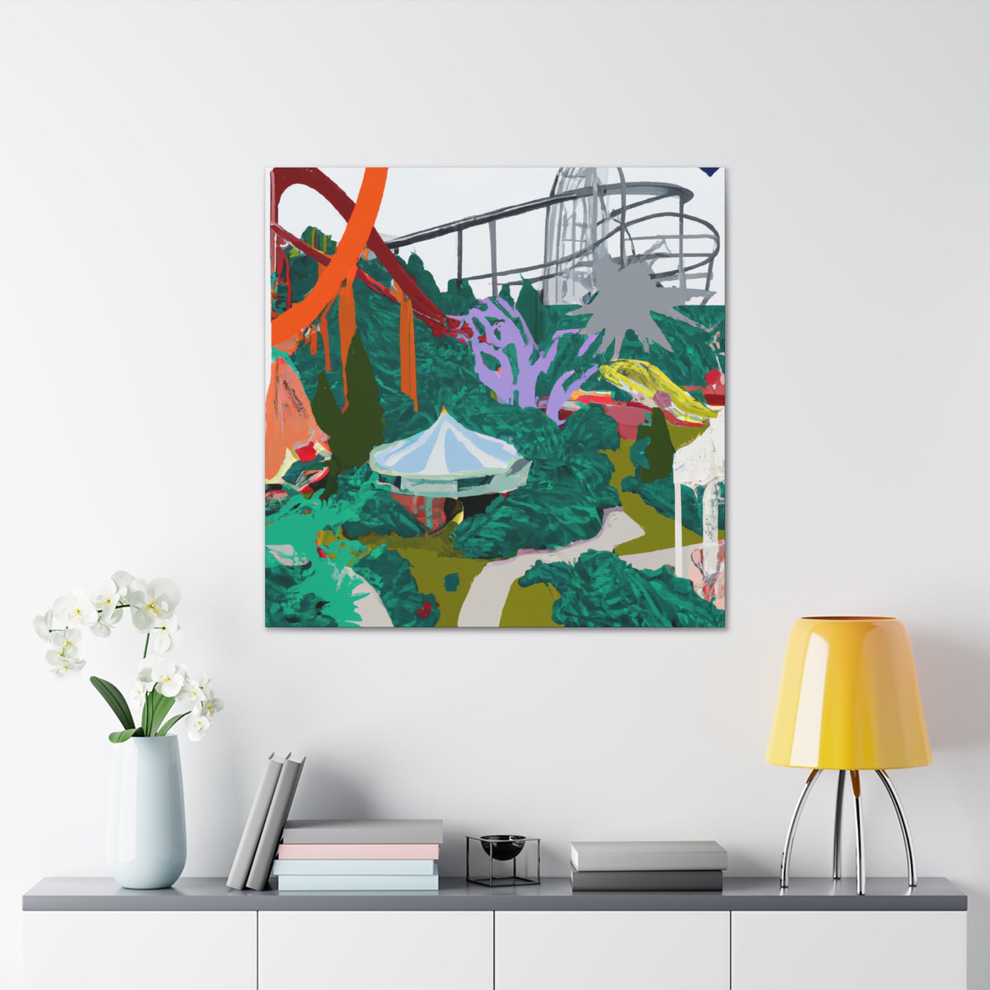 Gardenia Glade - Landscape - Canvas
