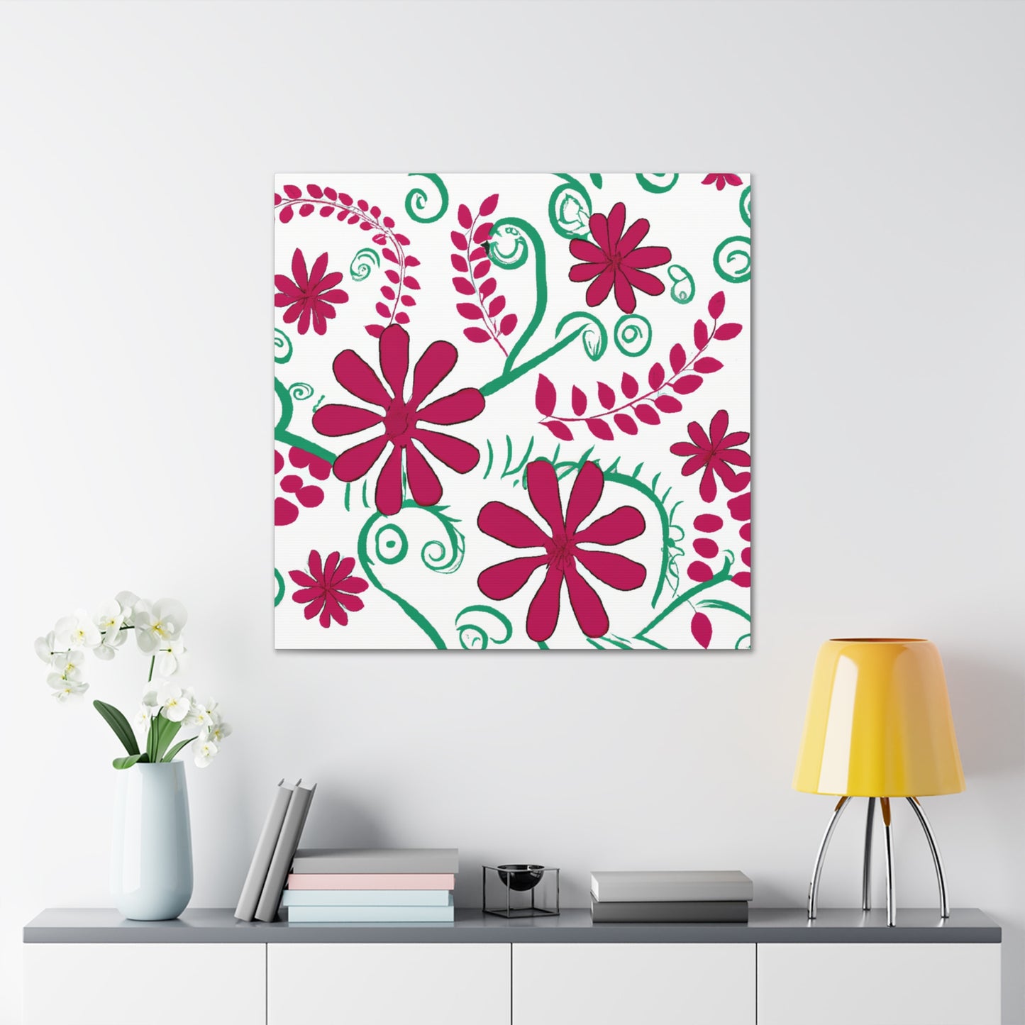Blissbud - Floral - Canvas