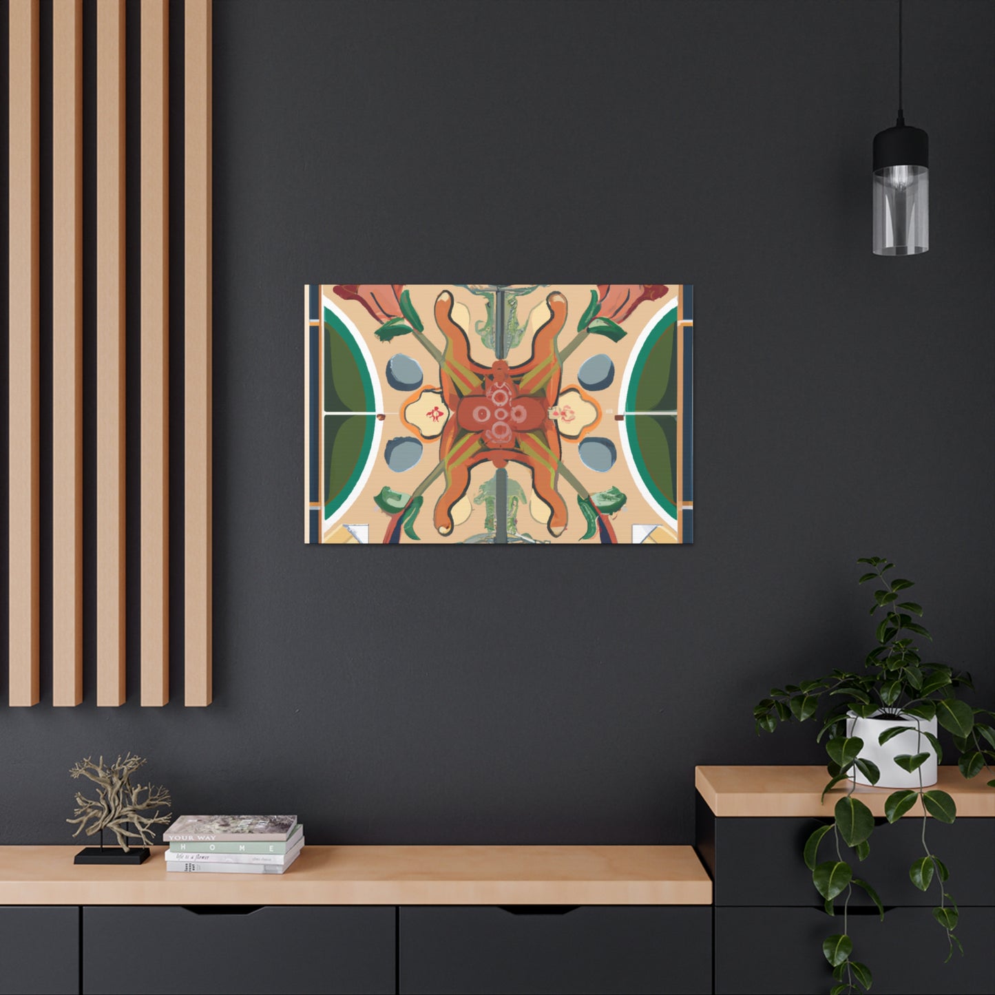 Victorian Star - Midcentury Canvas