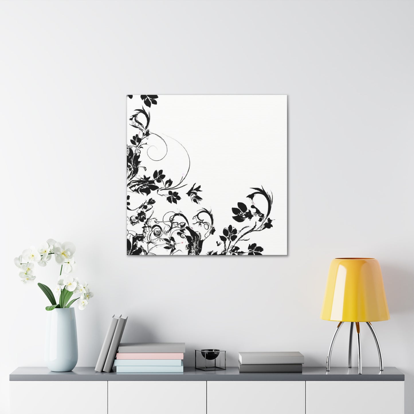 Blossomwaves - Floral - Canvas