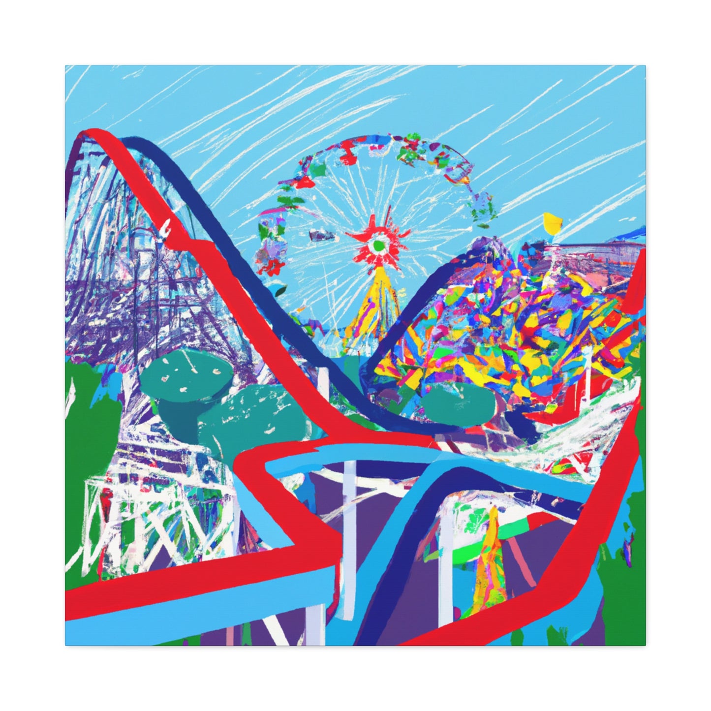 Wonder-Land Amusement - Canvas
