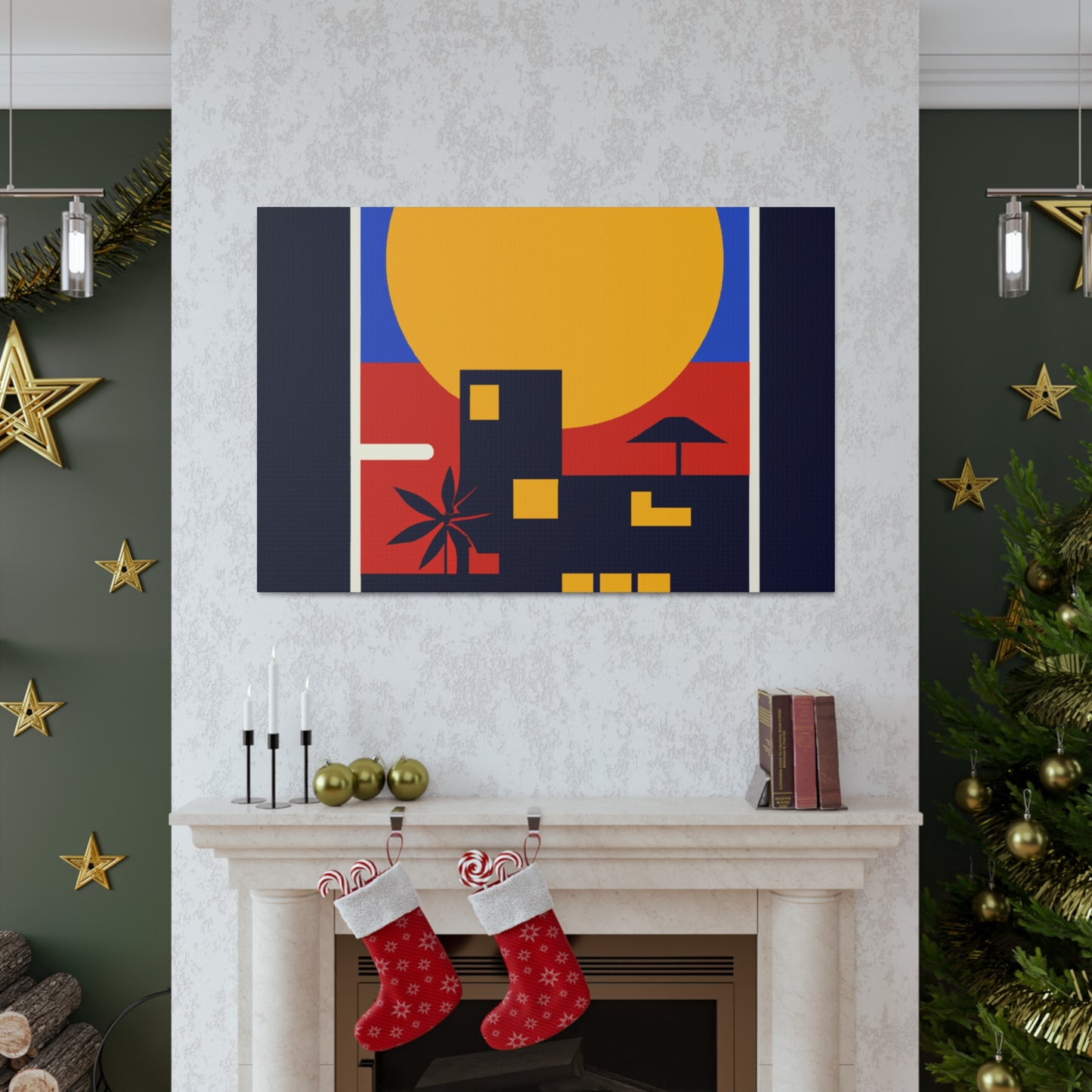 Miami - Midcentury Canvas