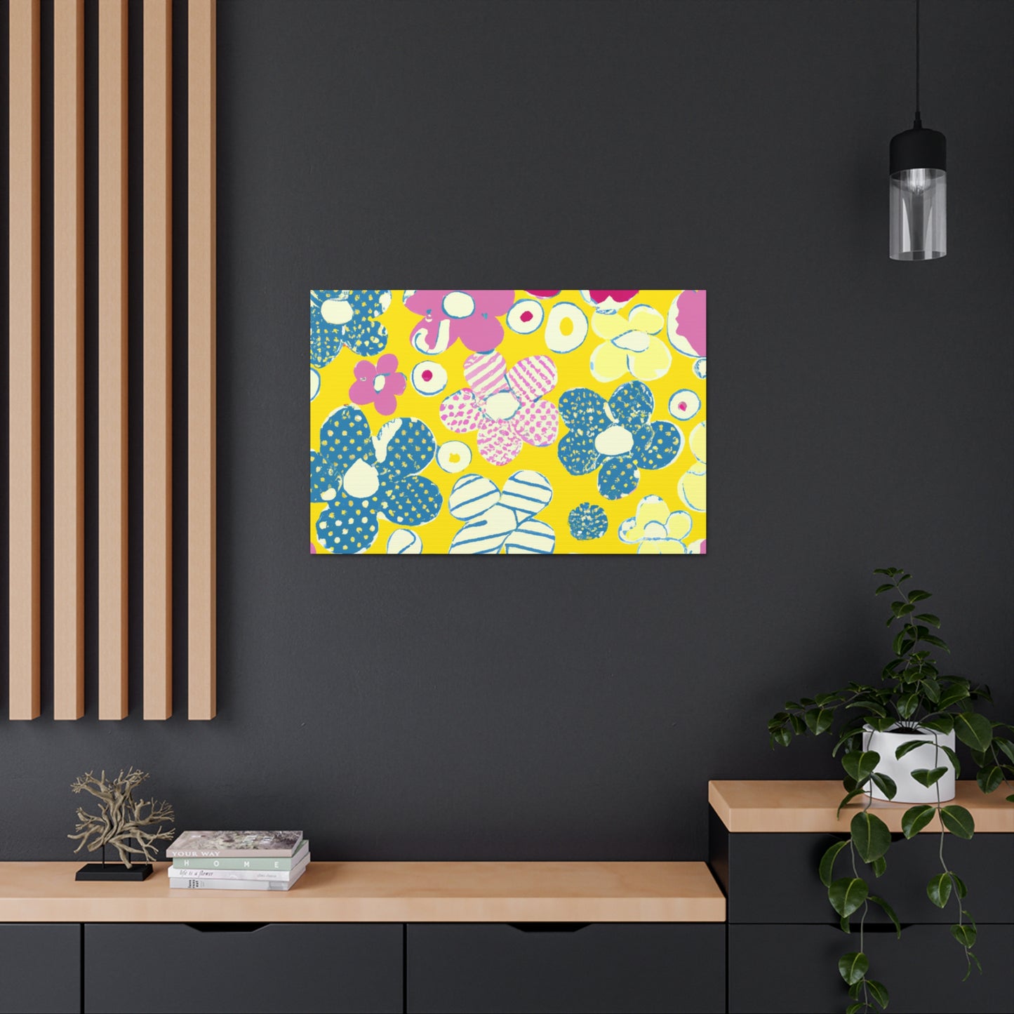 Amaranthine Blooms. - Floral Canvas