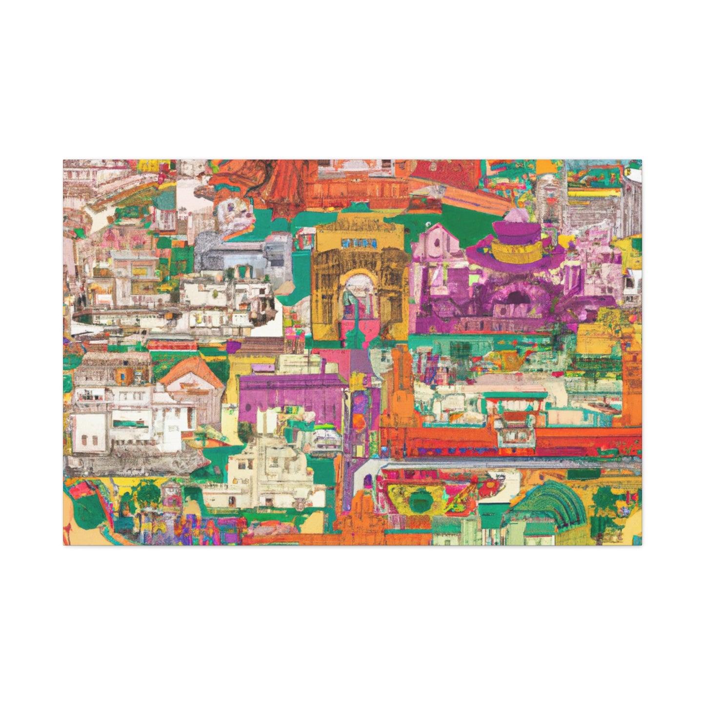 Amber Mahal - Destination India - Canvas