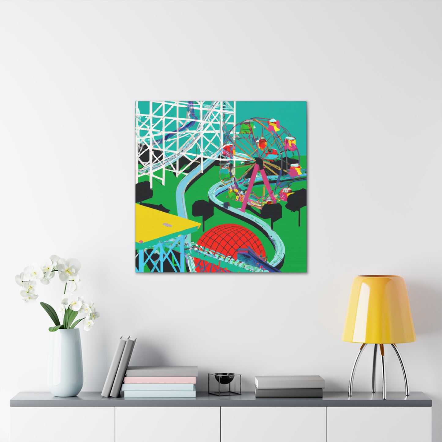 Thrilltopia - Amusement - Canvas