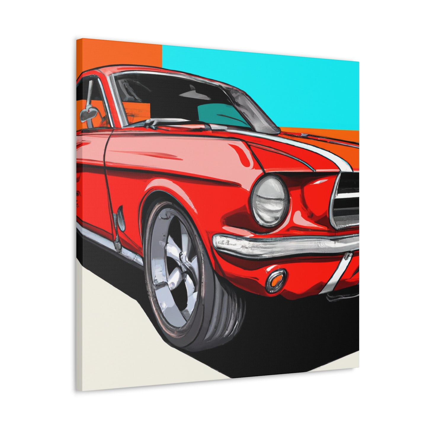 Vintage Phanton - Automobile - Canvas