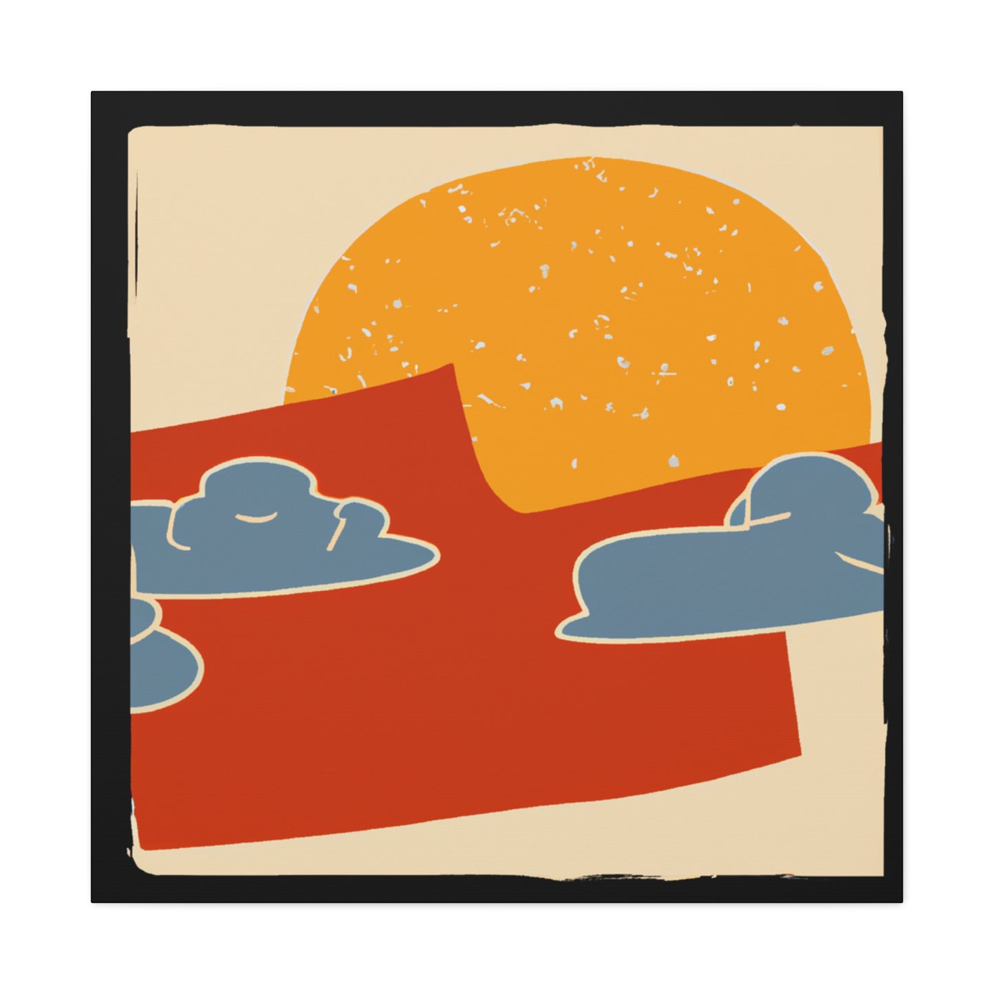 Refreshment Blocks - Midcentury - Canvas