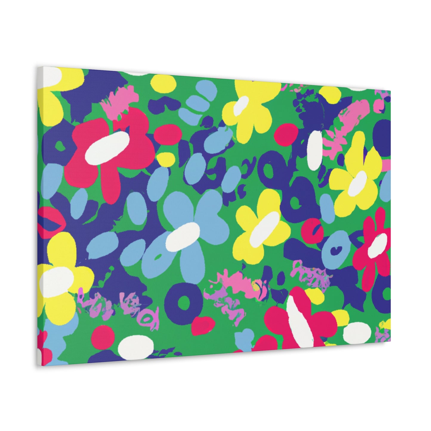 Bluestream - Floral - Canvas