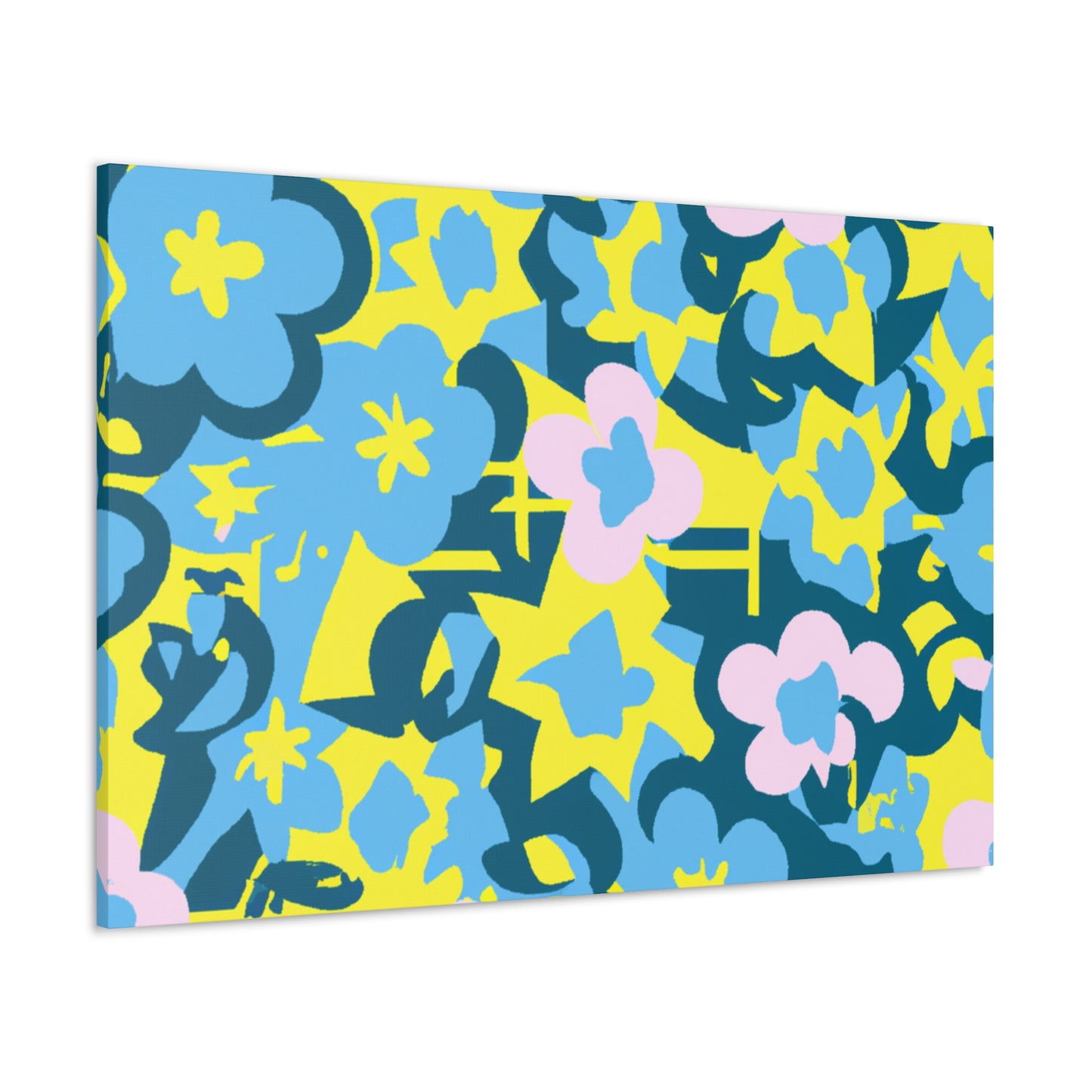 "Floral Fantasia" - Floral Canvas