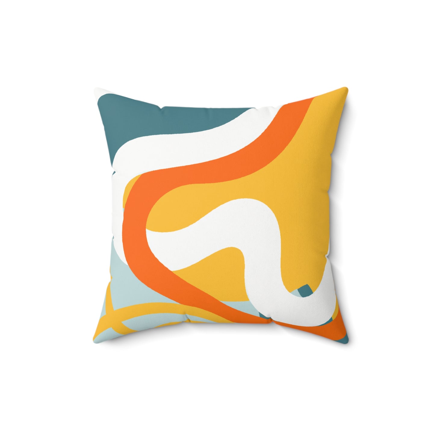 Spun Polyester Square Pillow