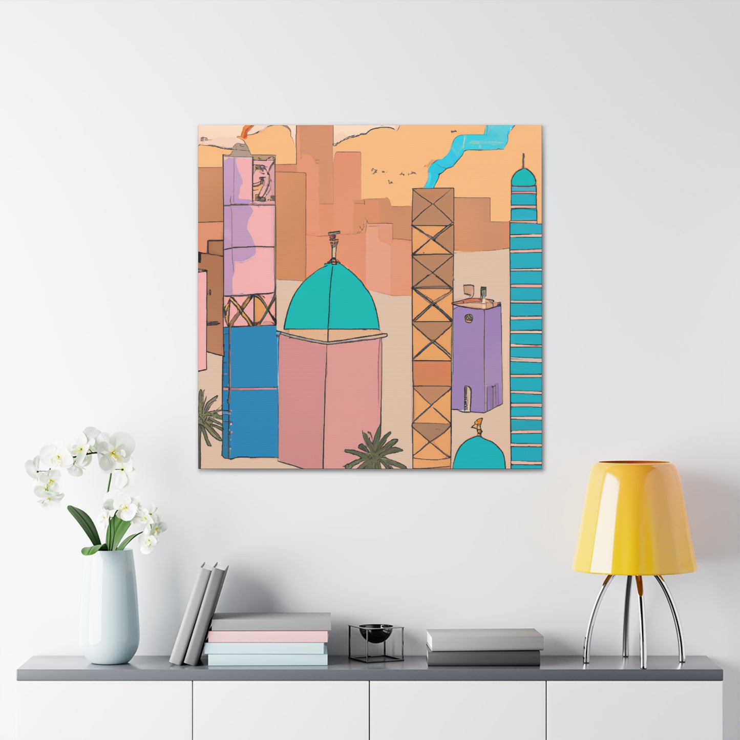 Hamsar - Middle East - Canvas