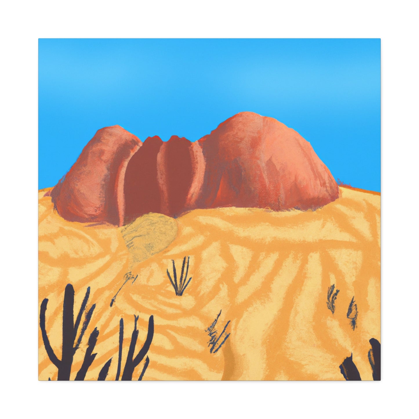 Sandscape - Landscape - Canvas