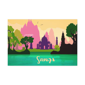 Taj Mahal - Destination India - Canvas