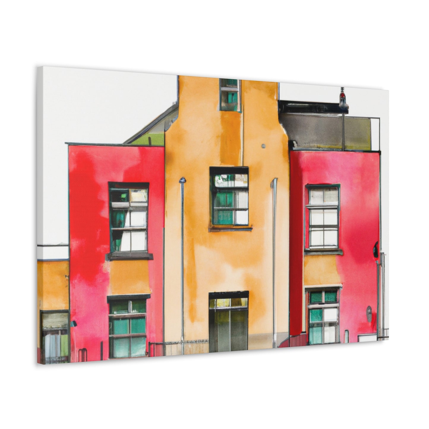 Clara Bella Fontaine - Architectural Canvas