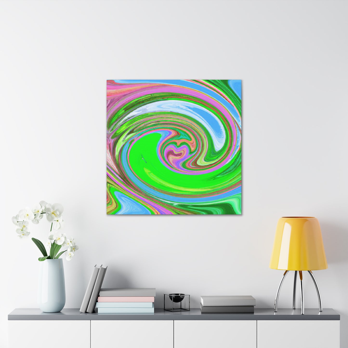 Indigo Manna - Abstract - Canvas