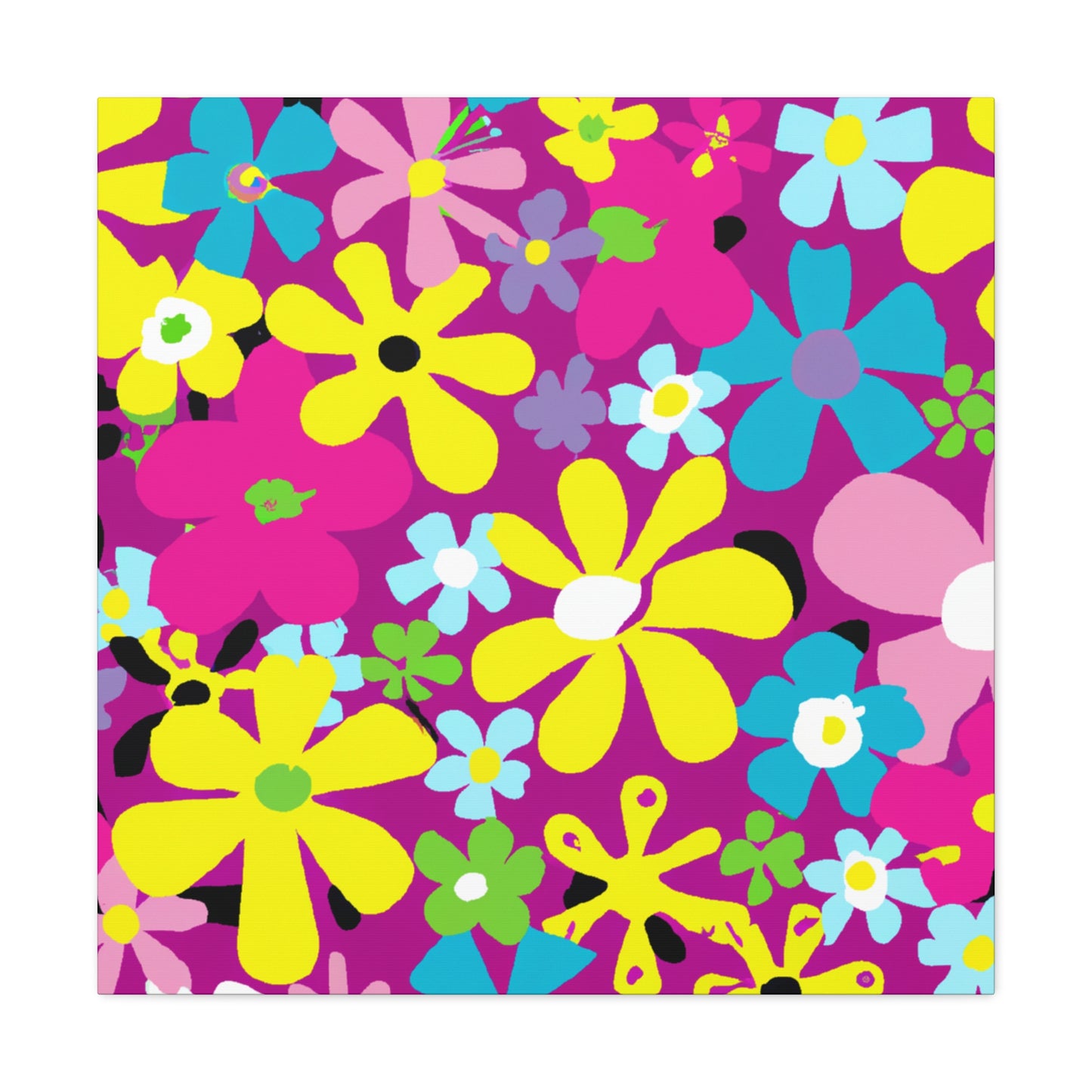Vivacity - Floral - Canvas
