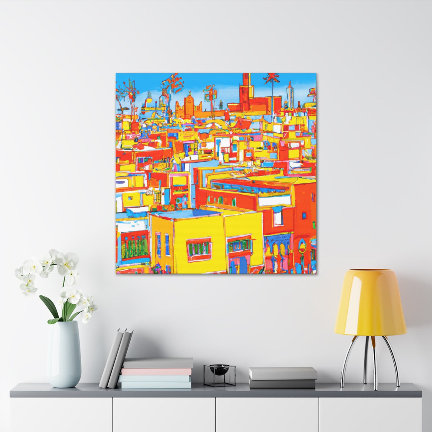 Malika Azu - Morraco - Canvas