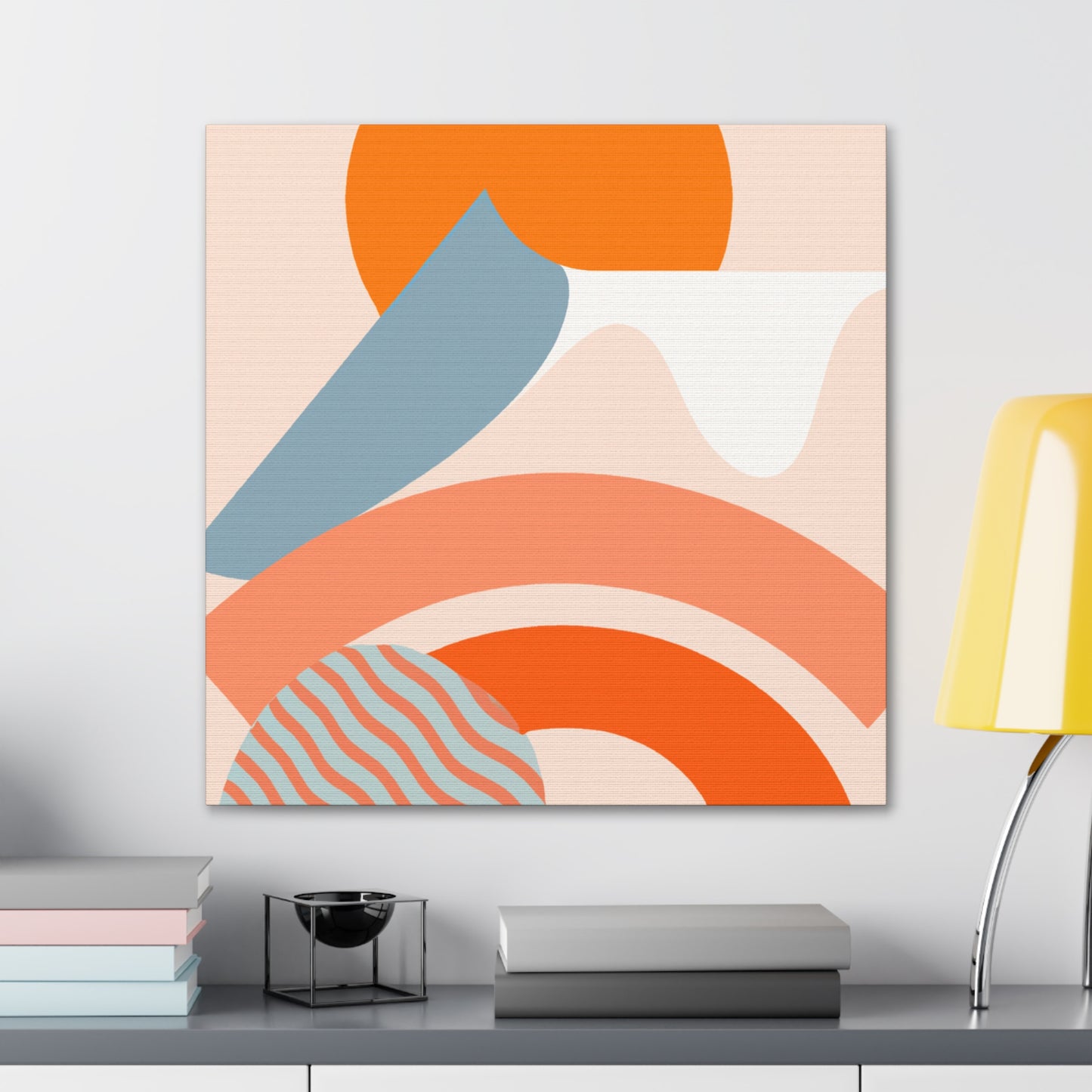 Mixed Geometries - Midcentury - Canvas
