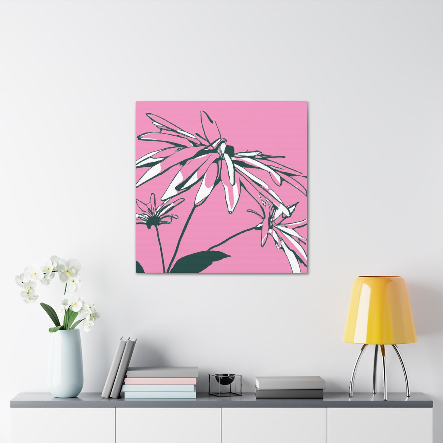 Camellia - Floral - Canvas