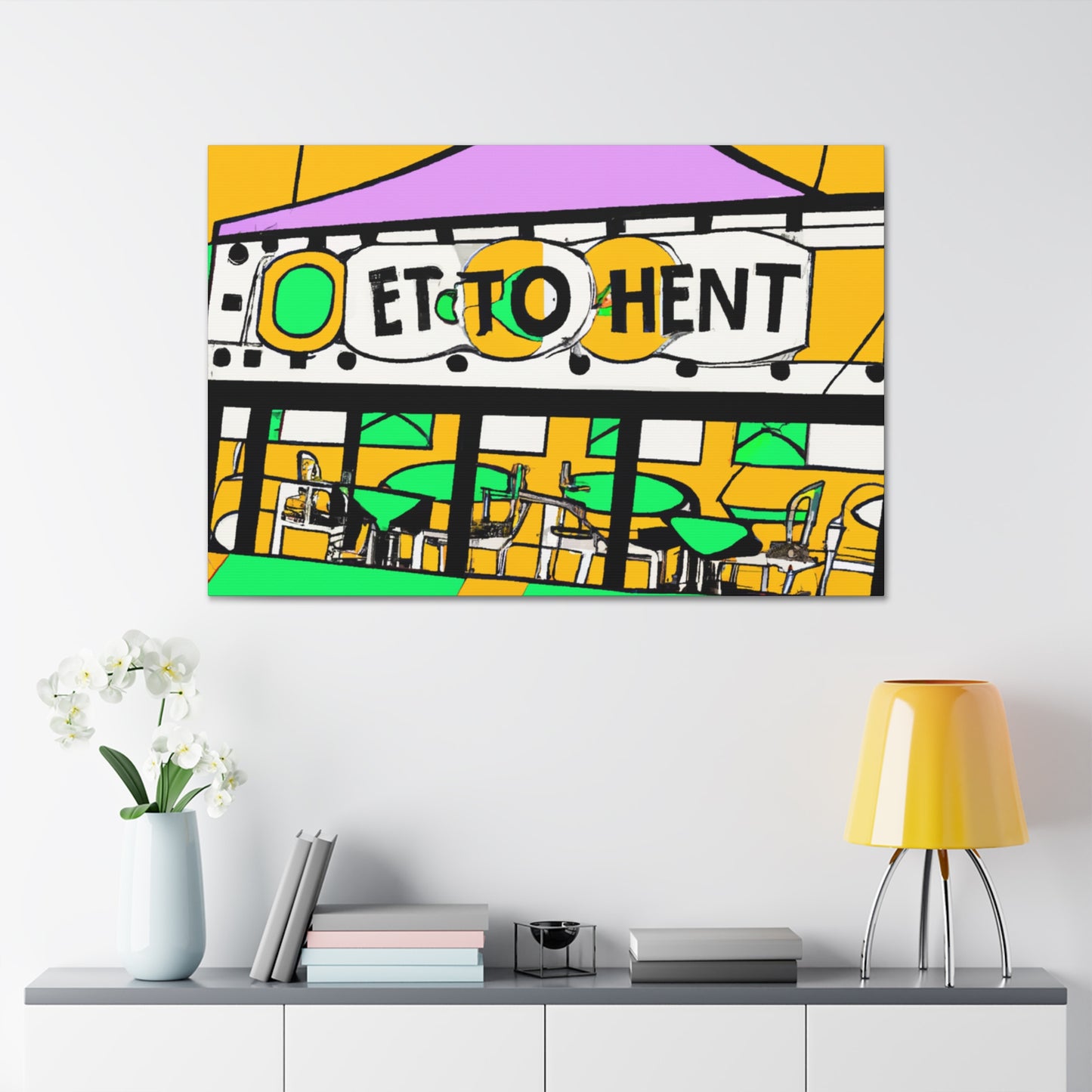 Tent O Rama - Canvas Pop Art