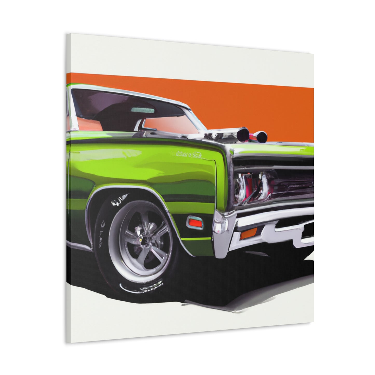 T-Bucket Thunder - Automobile - Canvas