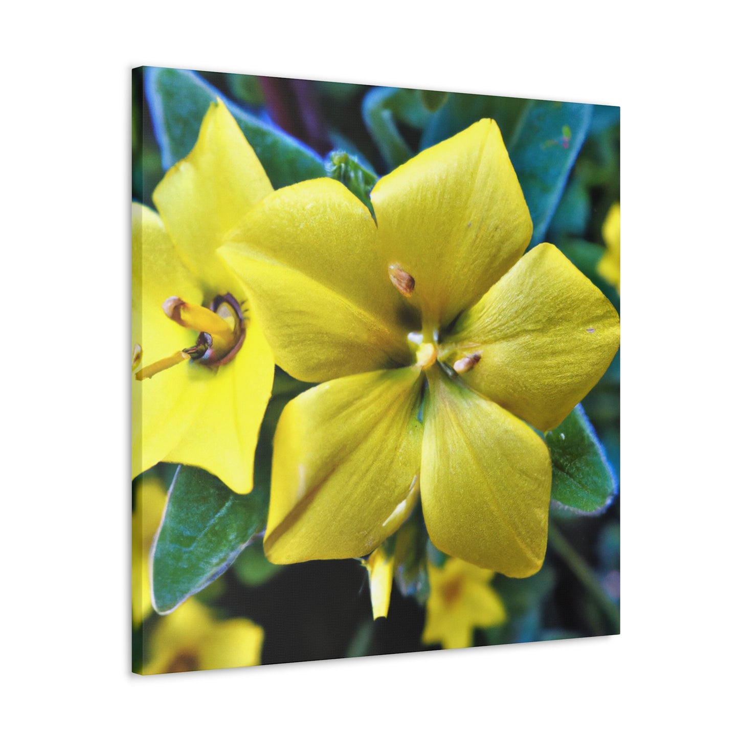"Garden Wreath" - Canvas - Floral