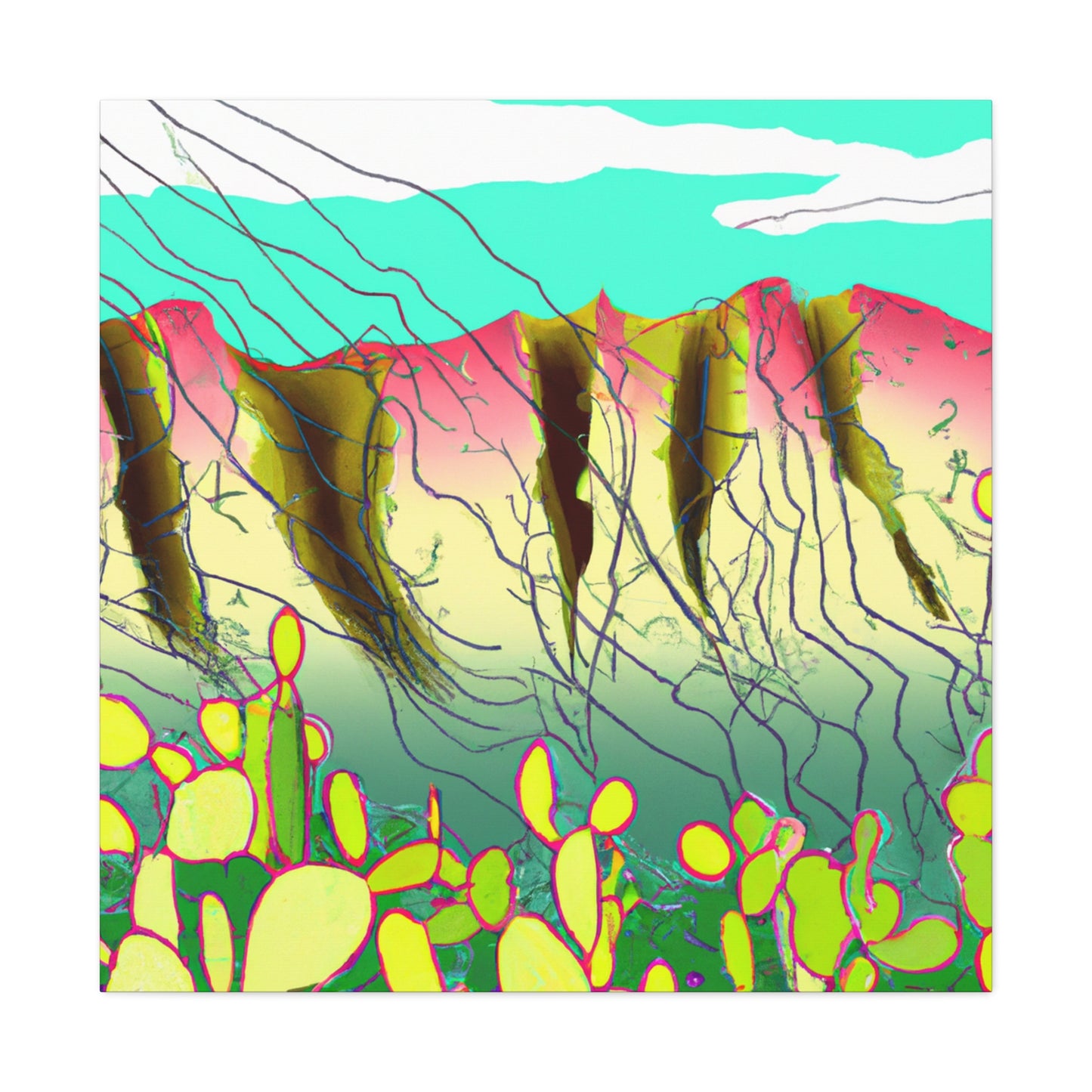 Dune-scape Landscape - Canvas